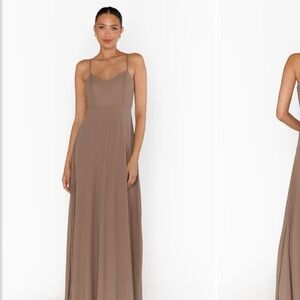 Show Me Your MuMu | Faith Maxi Dress | Chiffon | Medium | NWT | Wedding | Formal